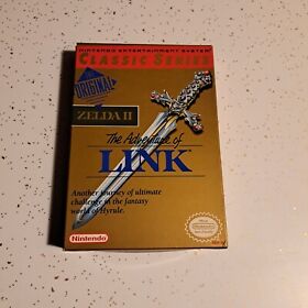 The Legend of Zelda 2 II - The Adventure of Link Classic Series CIB  (NES)