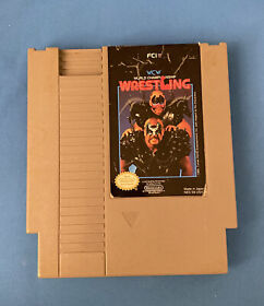WCW World Championship Wrestling (NES, 1990) **CART ONLY***Tested & Working**