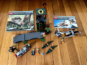 LEGO Agents Lot Mission Swamp Raid (8632) & Jetpack Pursuit (8631) Fast Shipping