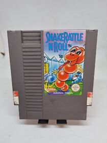 Nintendo Snake Rattle N Roll NES PAL only Cartrigde