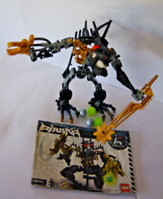 lego Bionicle 8900  Piraka Reidak Complete Original instructions  Trans Green Sp