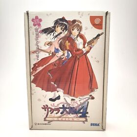 Sakura Wars 4 Taisen Limited Edition SEGA Dreamcast CIB DC Rare Games  Japan