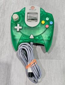 Official Sega Dreamcast Clear Green OEM Controller HKT-7700  Authentic