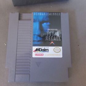 Total Recall (Nintendo Entertainment System, NES 90) Cleaned Tested Authentic t1