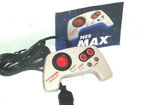 NES MAX NINTENDO CONTROLLER PAD EXCELLENT CONDITION  WITH MANUAL