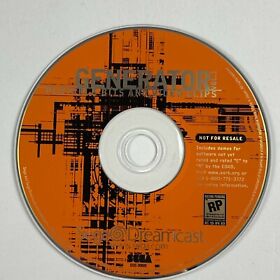 Generator Demo Disc Vol. 1 (Sega Dreamcast, 1999) Tested & Working 