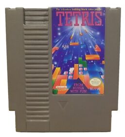 Nintendo NES 1989 Tetris Game, Cartridge Only (Works)