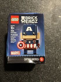 CAPTAIN AMERICA - Lego BRICK HEADZ 41589 - Marvel Comics SUPER HERO Building Set