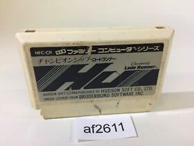 af2611 Championship Lode Runner NES Famicom Japan