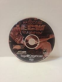 ECW: Hardcore Revolution (Sega Dreamcast, 2000) Game Disc Only Good Shape