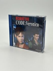 Resident Evil Code Veronica Sega Dreamcast DC Sehr guter Zustand CIB