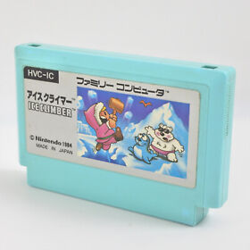Famicom ICE CLIMBER First Version Cartridge Only Nintendo fc