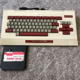 NES Family Basic Keyboard HVC-007 Genuine Famicom From Japan Import