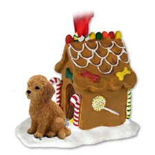 Goldendoodle Gingerbread House Ornament