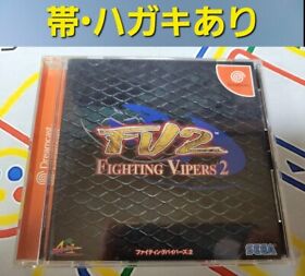 Fighting Vipers 2 Sega Dreamcast 2001 video game used from Japan Free Shipping