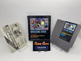 NES Nintendo Wrecking Crew Smallbox (CIB) PAL