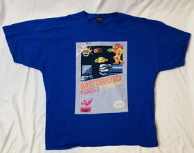 VINTAGE STYLE METROID NES Nintendo T-Shirt 3XL