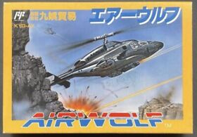 Nintendo Famicom NES - Air wolf Airwolf - Japan Edition - KYG-AX