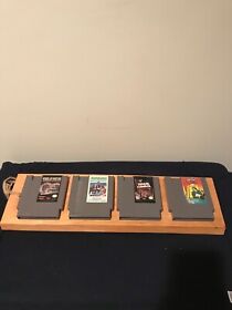 Lot of 4 NES Games Elevator Action MTV Remote Control Anticipation Wheel of Fort