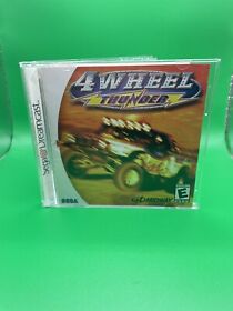 4 Wheel Thunder (Sega Dreamcast, 2000) CIB COMPLETE w/ Manual