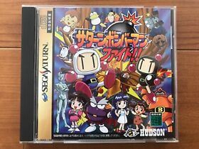 Saturn Bomberman Fight Sega Saturn SS Japan