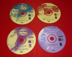 Shenmue (Sega Dreamcast, 2000)-Discs Only