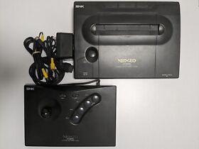 SNK Neo Geo AES Console w/ Universe BIOS & Arcade Stick Controller UniBIOS