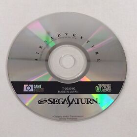 Japanese Airs Adventure Sega Saturn Disc Only Japan Import US Seller Tested