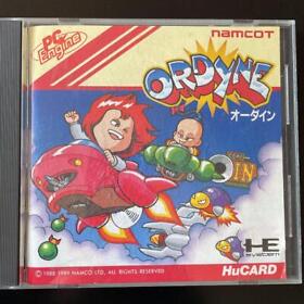 Used Namco 1989 Ordyne NEC PC Engine Hu-card Shooter / Action Japanese Retro 
