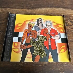 Crazy Taxi 2 Back Cover Art Only _ Sega Dreamcast Authentic