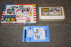American Dream Famicom FC Nintendo NES Japan Import US Seller! CIB Boxed