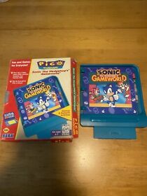 Sonic the Hedgehog's Gameworld (Sega Pico, 1996) With Box! Very Rare!