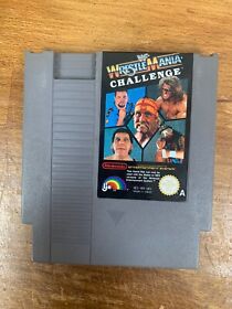 NINTENDO NES GAME WWF WRESTLEMANIA CHALLENGE