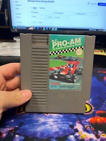 H5 R.C. Carro Pro-Am 32 Tracks Of Racing Thrills (Nintendo NES) solamente