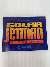 Solar Jetman Nintendo NES Manual Only