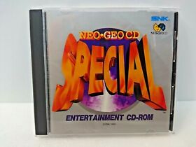 Neo Geo CD Special Entertainment NEO GEO CD SNK japan  manual 