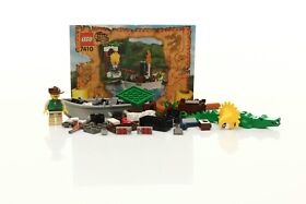 Lego Adventurers Orient Expedition Set 7410 Jungle River 100% cmpl.+instr. 2003
