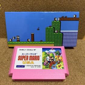 Super Mario Usa Famicom Cassettecase Memo Nintendo
