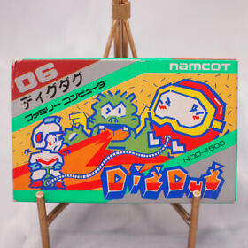 Dig Dug Nintendo Famicom Japan Tested RetroGaming w/manual No.1