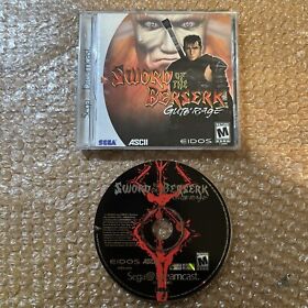 Sword of the Berserk: Guts' Rage (Sega Dreamcast, 2000) Complete CIB Tested