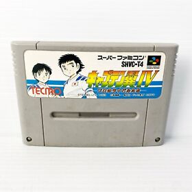 Captain Tsubasa IV 4 - Super Nintendo Famicom - Japanese - Tested & Working