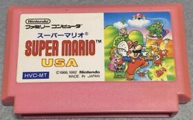 SUPER MARIO USA NES FC Nintendo Famicom Japanese Version