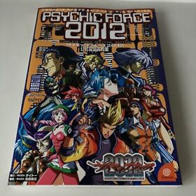 PSYCHIC FORCE 2012 Official Art Works Book Game Sega Dreamcast Japan JP