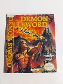 Demon Sword NES box only