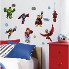 Marvel Superhero Comic - The Avengers X-Men Super Hero Squad Wall Decals - Sp...