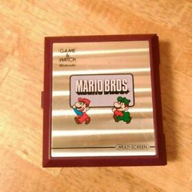 Nintendo Retro goods game & watch Mario Brothers MW-56 from jAPAN
