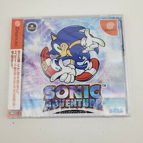 Sonic Adventure Sega Dreamcast, 1999 (Damaged Cases But Sealed) Japan Import