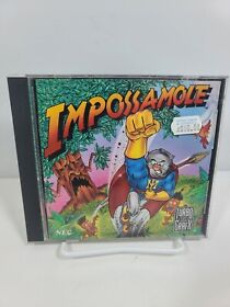 Impossamole - TurboGrafx 16 HuCard - Complete in Case - US Edition Tested