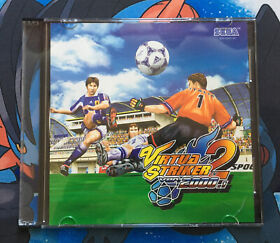 Virtua Striker 2 ver. 2000.1 Sega Dreamcast - DISC & FRONT INSERT ONLY