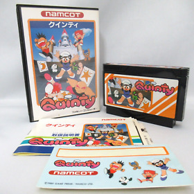 Quinty with Box & Manual [Nintendo Famicom JP ver.]